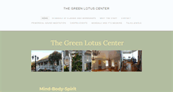 Desktop Screenshot of greenlotuscenter.com
