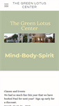 Mobile Screenshot of greenlotuscenter.com